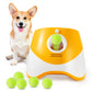 Automatic Ball Launcher Throwing Machine Dog Toys Interactive Tennis Pet Thrower